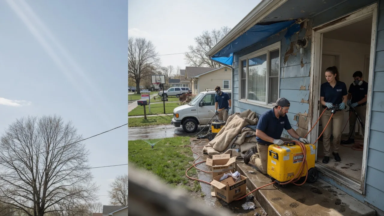 Basement Flood Cleanup in Fries, VA near me